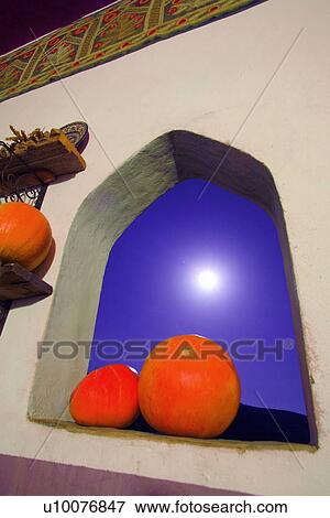 Stock Photo - Fruit on a window sill. Fotosearch