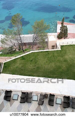 Picture - Seaside view from balcony. Fotosearch