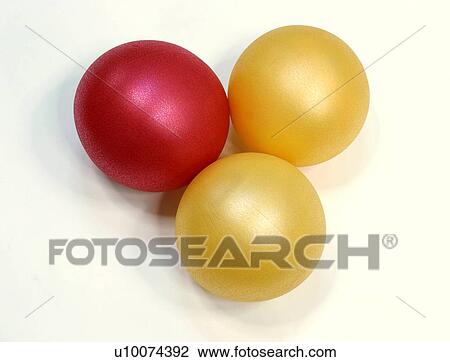 Stock Image - Exercise balls. Fotosearch