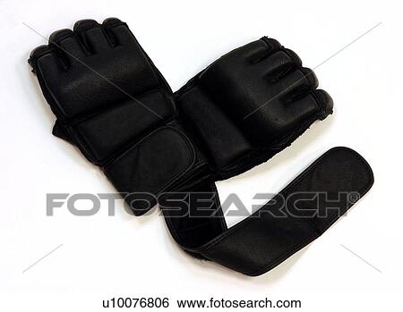 Stock Photograph - Martial arts gloves. Fotosearch
