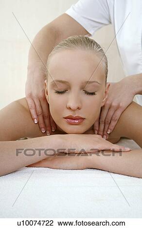 Woman waiting to have a massage View Large Photo Image Stock Image - Woman waiting to have a massage. Fotosearch