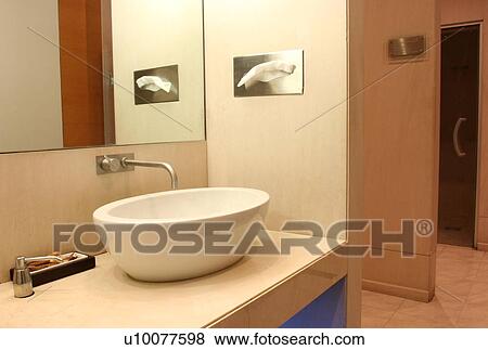 Stock Photo - Bathroom sink. Fotosearch