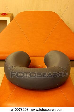Stock Photo - Massage table. Fotosearch