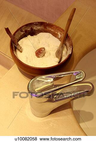Stock Photo - Spa treatment on sink. Fotosearch