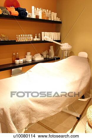 Picture - Spa treatment room. Fotosearch