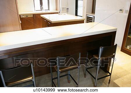 Stock Photo - Interior-Living Space 2, Dining room, Dining rooms, Still Life. Fotosearch