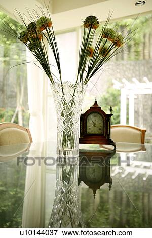 Stock Photo - Interior-Living Space 2, Dining room, Dining rooms, Still Life. Fotosearch
