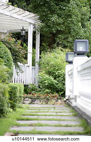 Stock Image - Interior-Living Space 2, Garden, Gardens, Still Life. Fotosearch