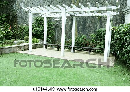 Stock Photo - Interior-Living Space 2, Garden, Gardens, Still Life. Fotosearch