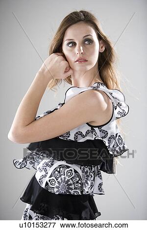 Fashion? Shopping, One Person, Young Adult, Adults Only View Large Photo Image Stock Photo - Fashion? Shopping, One Person, Young Adult, Adults Only. Fotosearch