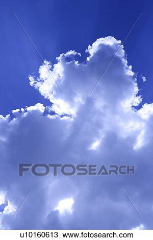 Stock Image - Outdoors, Day, Blue. Fotosearch