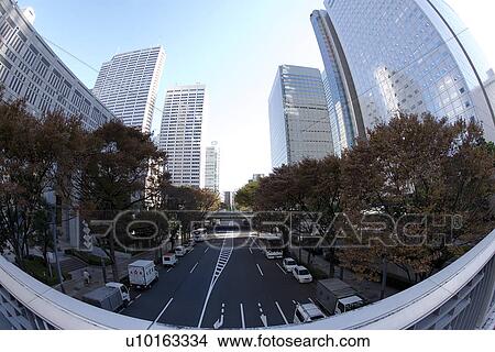 Picture - Japan, Tokyo, Urban Scene. Fotosearch