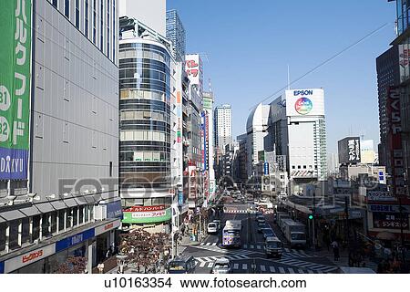 Picture - Japan, Tokyo, Urban Scene. Fotosearch