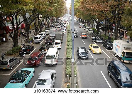 Picture - Japan, Tokyo, Urban Scene. Fotosearch