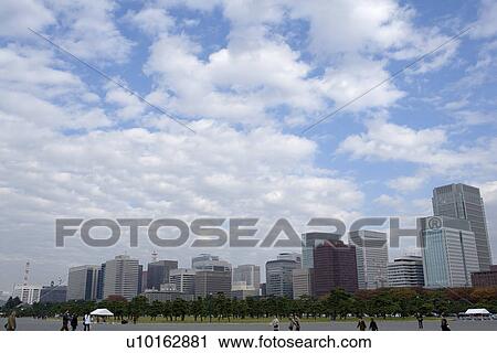 Stock Image - Japan, Tokyo, Urban Scene. Fotosearch