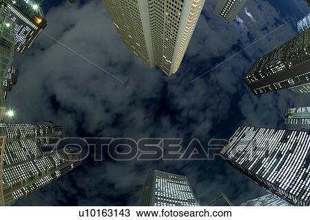 Stock Image - Japan, Tokyo, Urban Scene. Fotosearch