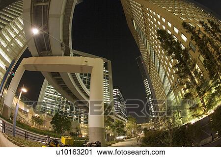 Stock Image - Japan, Tokyo, Urban Scene. Fotosearch