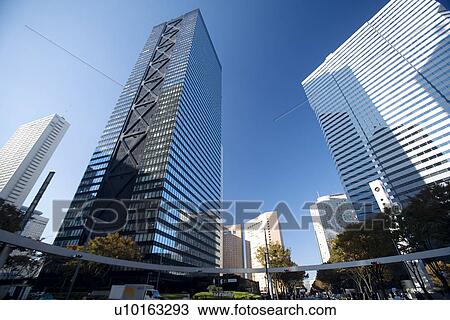 Stock Image - Japan, Tokyo, Urban Scene. Fotosearch