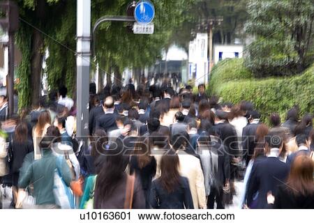 Stock Image - Japan, Tokyo, Urban Scene. Fotosearch