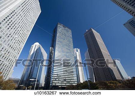 Japan, Tokyo, Urban Scene View Large Photo Image Stock Photo - Japan, Tokyo, Urban Scene. Fotosearch