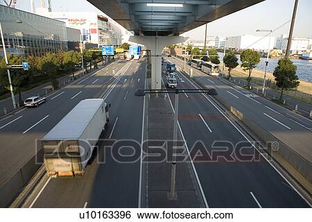 Stock Photograph - Japan, Tokyo, Urban Scene. Fotosearch