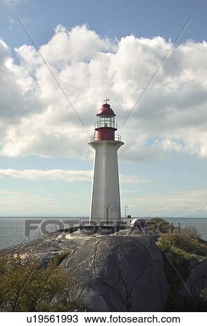 Lighthouse, British Columbia View Large Photo Image Stock Image - Lighthouse, British Columbia. Fotosearch