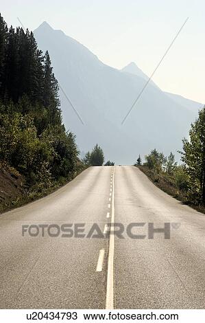 Highway in Jasper National Park View Large Photo Image Stock Image - Highway in Jasper National Park. Fotosearch