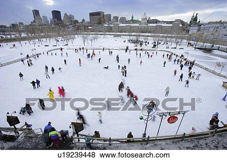 The Montreal High Lights Festival. View of skaters at Bonsecours Basin and city, Quebec, Canada View Large Photo Image Stock Photo - The Montreal High Lights Festival. View of skaters at Bonsecours Basin and city, Quebec, Canada. Fotosearch