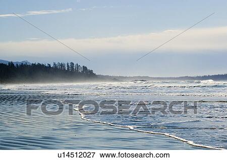 Stock Photo - Long Beach, Tofino, Vancouver Island, BC. Fotosearch