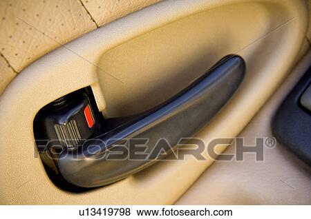 Stock Photo - Automobile door handle. Fotosearch