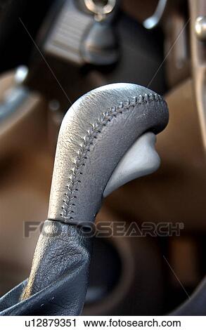 Stock Image - Gear shift. Fotosearch