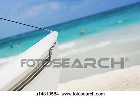 Picture - Boat on the beach. Fotosearch