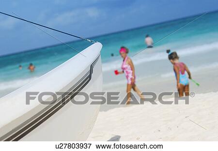 Stock Photo - Boat on the beach. Fotosearch