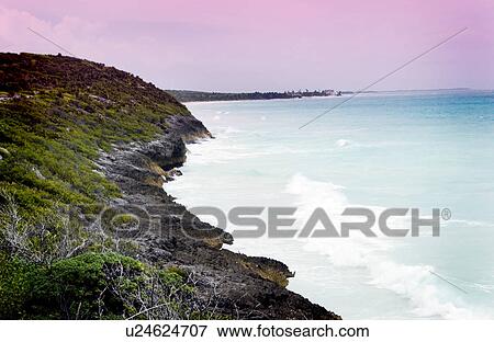 Caribbean scenery View Large Photo Image Stock Photo - Caribbean scenery. Fotosearch