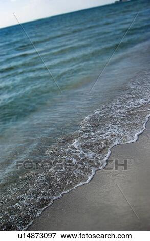 Stock Photo - Ocean beach background. Fotosearch