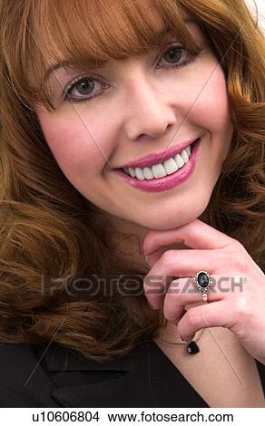 Picture - Portrait of a woman. Fotosearch