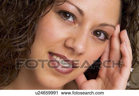 Woman portrait View Large Photo Image Stock Image - Woman portrait. Fotosearch