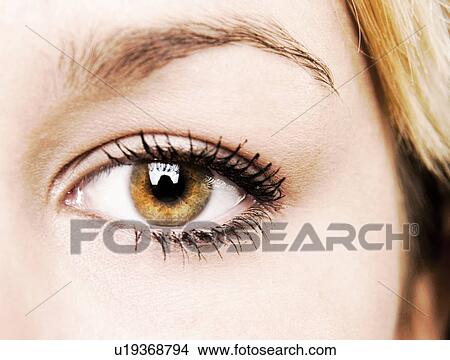 Womans eye View Large Photo Image Picture - Womans eye. Fotosearch