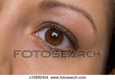 Picture - Woman's face. Fotosearch