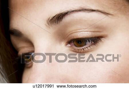 Woman's face View Large Photo Image Stock Image - Woman's face. Fotosearch