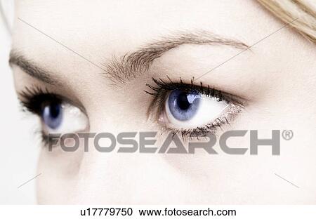 Stock Image - Woman's face. Fotosearch