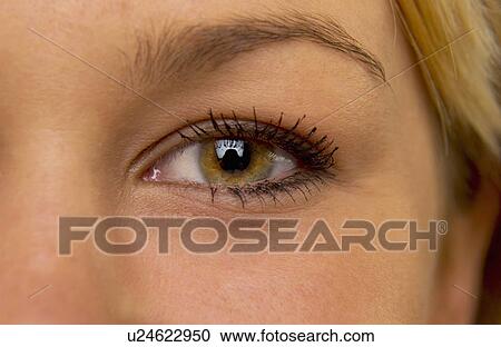 Stock Image - Woman's face. Fotosearch