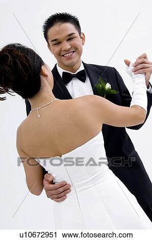 Stock Image - Bride and Groom. Fotosearch