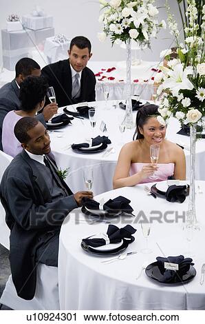 Wedding reception View Large Photo Image Stock Image - Wedding reception. Fotosearch