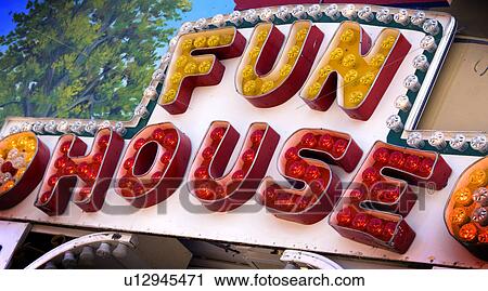 Stock Image - Carnival sign. Fotosearch