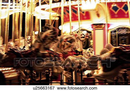 Merry go round View Large Photo Image Stock Photo - Merry go round. Fotosearch