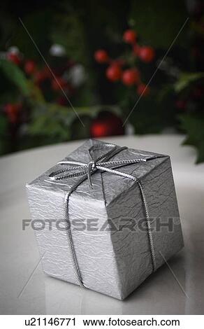 Stock Image - Christmas table setting. Fotosearch