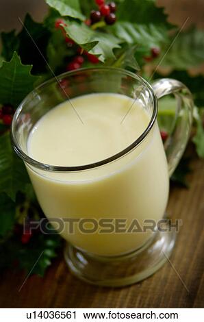 Stock Image - Egg nog. Fotosearch