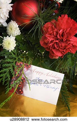 holiday floral arrangements