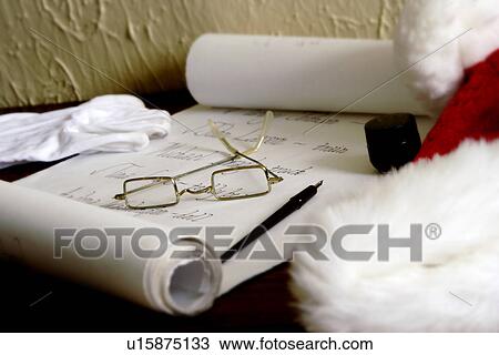 Santas list View Large Photo Image Stock Image - Santas list. Fotosearch